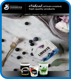 Cover page of the General Mills Liberté Product List