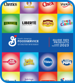 Page couverture du Guide des produits de General Mills