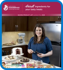 GM Baking Product List